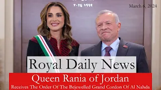 Queen Rania Of Jordan Receives A Special Order From King Abdullah II! Plus, More Breaking #RoyalNews