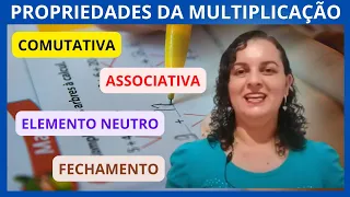 🌟#QUAIS SÃO AS #PROPRIEDADES  DA #MULTIPLICAÇÃO / Profª Nádja Sicleide | #assimeuaprendo 🌟