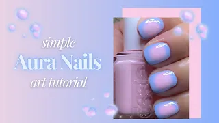 Simple Aura Nails Art Tutorial