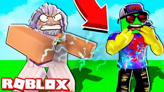 WHAT IS THIS BOSS DOING?! How to DEFEAT ZEUS and Pick up a NEW WEAPON? SIMULATOR PITCHING in Roblox