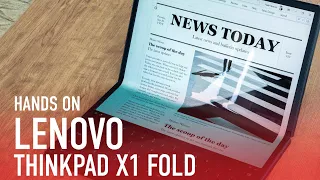 Hands On: Lenovo's ThinkPad X1 Fold 16-Inch Is (Another!) Giant Foldable OLED PC