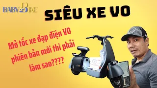 Mở Tốc Xe Đạp Điện VO Phiên Bản Mới  Sử Dụng Thẻ Từ Nhỏ Thì Phải Làm Sao?