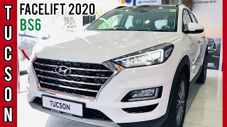 2020 Hyundai Tucson Facelift Diesel 8speed AT Bs6 walkaround, interiors, features, exteriors & price