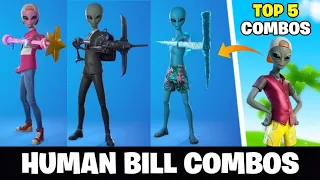 The Best TRYHARD Human Bill Skin Combos in Fortnite!