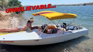 Scammed? Buying the cheapest Jet Boat on OfferUp we could find! 4th Of July River Trip Blythe CA