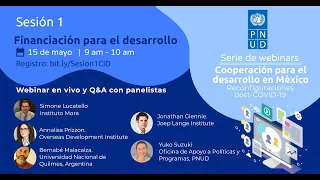 Sesión 1: Financiación para el desarrollo