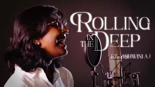 Rolling in the Deep | Adele | Cover by Ashwini A J | audiophile music studio