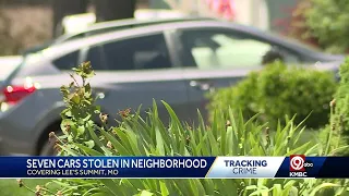 Lee's Summit neighborhood hit by string of car thefts, burglaries