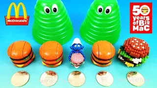 McDONALDS FREE BIG MAC COIN MACCOIN 50 HAPPY MEAL TOYS HOTEL TRANSYLVANIA 3 SUPER MARIO STOP MOTION