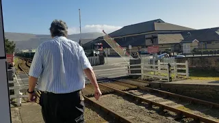 An Issue At Barmouth South Level Crossing *Hangmans*