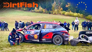 Lappi Explains Crash | WRC Central European Rally 2023