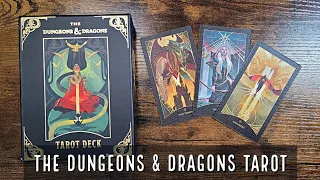The Dungeons and Dragons Tarot | Unboxing and Flip Through