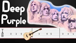 Child In Time - Deep Purple | Guitar Tabs Tutorial (Guitar lesson)