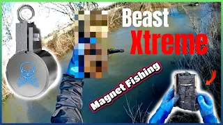 Magnet Fishing | Stolen & Vintage Items | Beast Xtreme Gets Extreme! River Clean-Up [Ep.29]