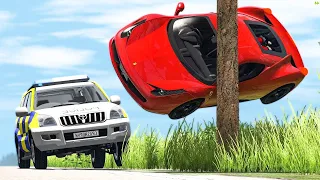 Dangerous Driving truck and Car Crashes game rally bar [BeamNG.Drive]gameplay #4k #crash #carcrash