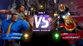 Requested MARVEL VS. CAPCOM: INFINITE: Spencer and Haggar Arcade Gameplay