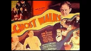 The Ghost Walks (1934) John Miljan, June Collyer, Richard Carle THRILLER MYSTERY