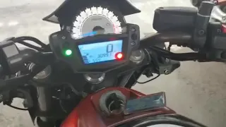 Kawasaki ER6N Cold Start + Stock Exhaust Sound