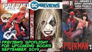 Previews Spotlight - What Comic Books to Buy for September 2019!!