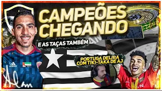 🏆IGOR JESUS E ALAN CHEGAM AO BOTAFOGO COM TAÇAS NA BAGAGEM | PORTUGUESES EM TRANSE COM GLORIOSO