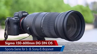 Sigma 150-600 mm DG DN OS Sport | DSLM-Neuauflage für Sony & L-Mount im Test [Deutsch]