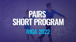 CAMPILLO / MARTOS (ESP) | Pairs Short Program | Riga 2022 | #JGPFigure