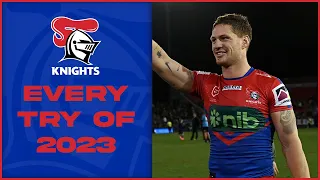 Every Newcastle Knights try of the 2023 season | NRL