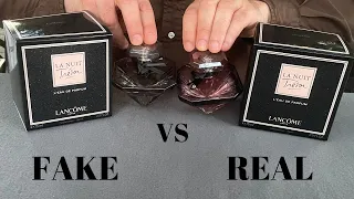 Fake vs Real Lancôme La Nuit Trésor Perfume Eau De Parfum