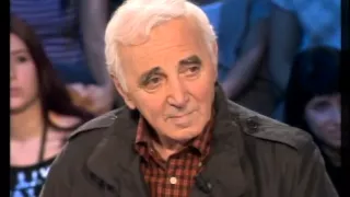 Charles Aznavour - On n'est pas couché 03 mars 2007 #ONPC