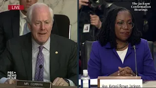 WATCH: Sen. Cornyn’s opening statement in Jackson Supreme Court confirmation hearings