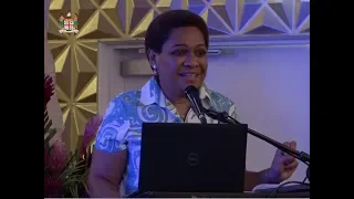 Fijian Minister delivers remarks at the Fiji Medical Annual Conference