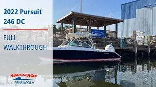 Step Aboard this 2022 Pursuit 246 Dual Console For Sale at MarineMax Pensacola!