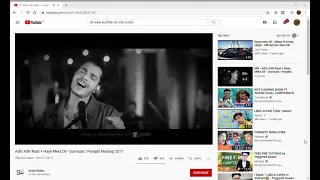 1 Adhi Adhi Raat × Haye Mera Dil   Gurnazar   Punjabi Mashup 2017   YouTube   Google Chrome 12 05 20