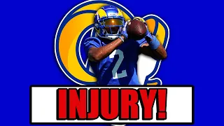 ROBERT WOODS OUT FOR THE SEASON!! ACL TEAR! Rams Reaction