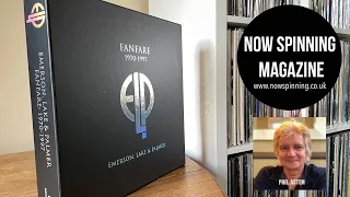 Emerson Lake & Palmer Fanfare 1970 - 1997 Deluxe Box Set Review and Unboxing