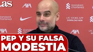 La FALSA MODESTIA de GUARDIOLA con el ARSENAL