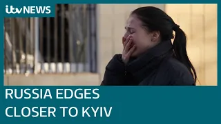 Zelenskyy says 97 Ukrainian children killed in war as Russian troops edge closer to Kyiv | ITV News