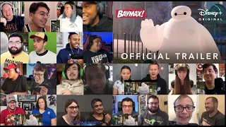 Baymax! Official Trailer - Disney - Reaction Mashup!!!