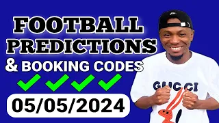 FOOTBALL PREDICTIONS TODAY 5/05/2024 SOCCER PREDICTIONS TODAY | BETTING TIPS , #footballpredictions