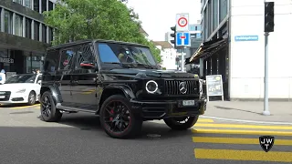 Mercedes-AMG G63 AMG INVASION in Zurich!? Exhaust Sounds!