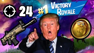 The Return Of The GOAT | US Presidents Play Fortnite | Chapter 5