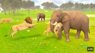 lion game animal 3d//lion game animal simulator 3d//lion game animal