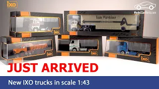 IXO trucks in 1:43 Just arrived  - MAN - Mercedes-Benz - Freightliner - Volvo