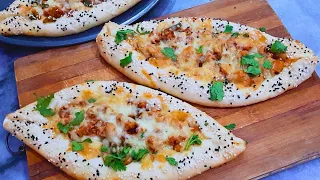 Pide - Turkish Pizza Recipe,Turkish Pide - Homemade Pizza Recipe - pide recipe turkish