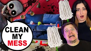 We Tried Working as a Late Night Mop Crew …but Something Creepy Made The Mess