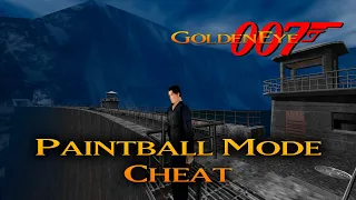 GoldenEye 007 - Unlocking "Paintball Mode" Cheat - Dam Secret Agent