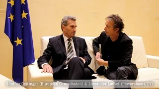 Günther Oettinger - Interview Copyright - by Alexander Louvet - Powershoots TV