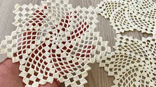 Simple, Stylish and Elegant Crochet Motif Pattern Step by Step Tutorial for Beginners