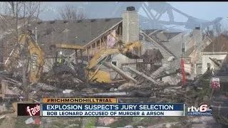 Explosion suspect's jury selection