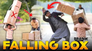 Falling Boxes PRANK - Funny Reactions |  @NewTalentOfficial